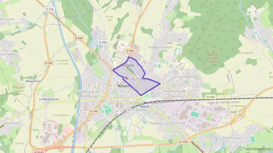 Appartement 71 m² quatre pièces à vendre à Noyon