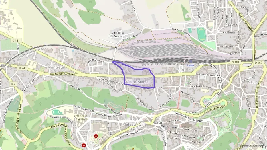 Appartement 39 m² deux pieces à vendre à Laon