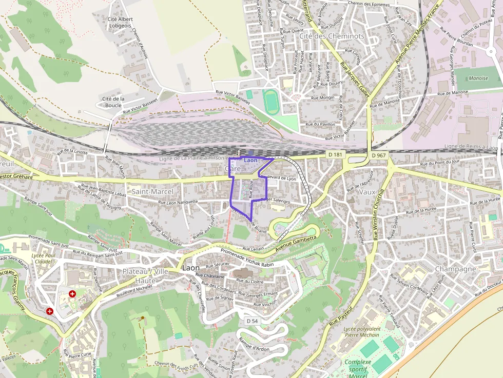 Appartement 55 m² trois pièces à vendre à Laon