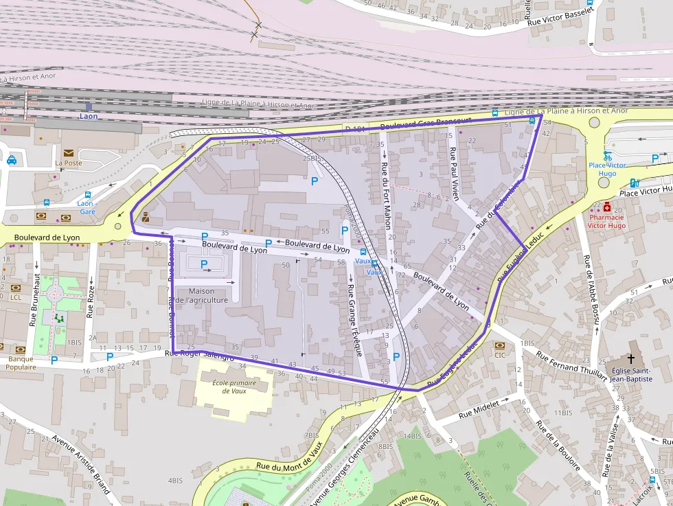 Appartement 46 m² quatre pièces à vendre à Laon Appartement 46 m² quatre pièces à vendre à Laon