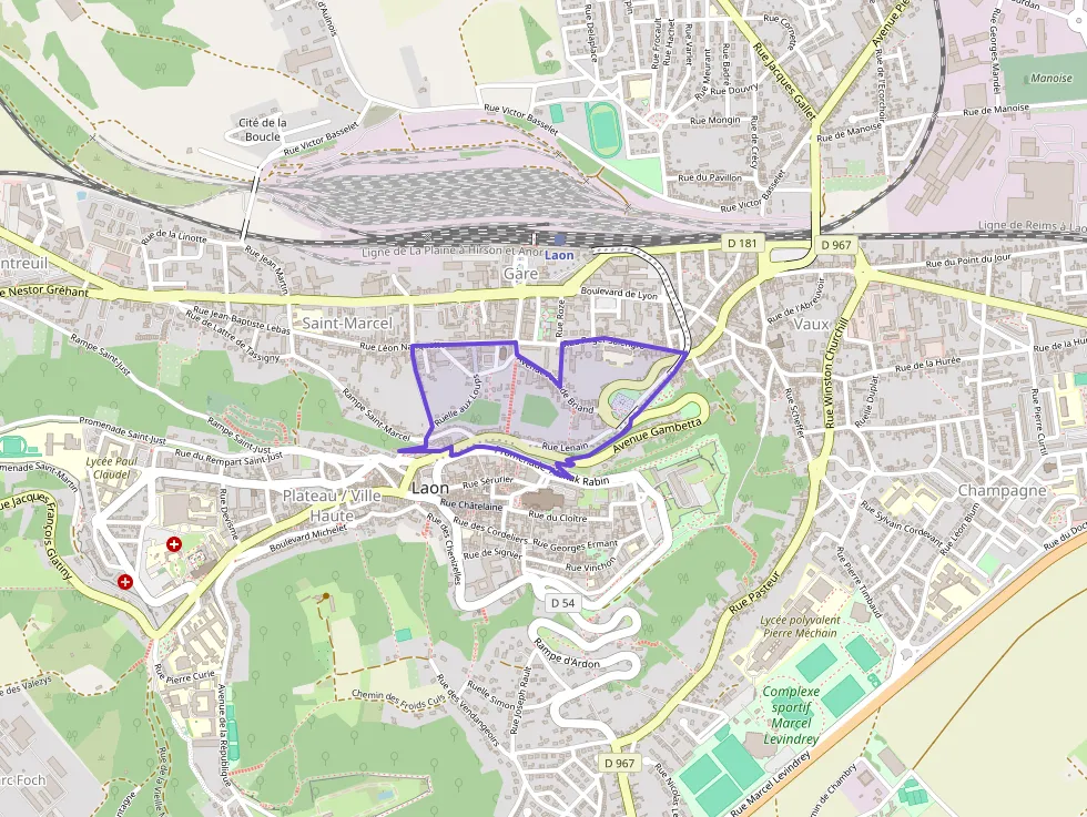 Appartement 58 m² trois pièces à vendre à Laon