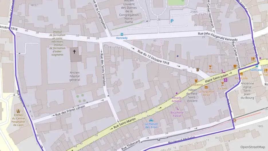 Appartement 26 m² une piece à vendre à Laon Appartement 26 m² une piece à vendre à Laon