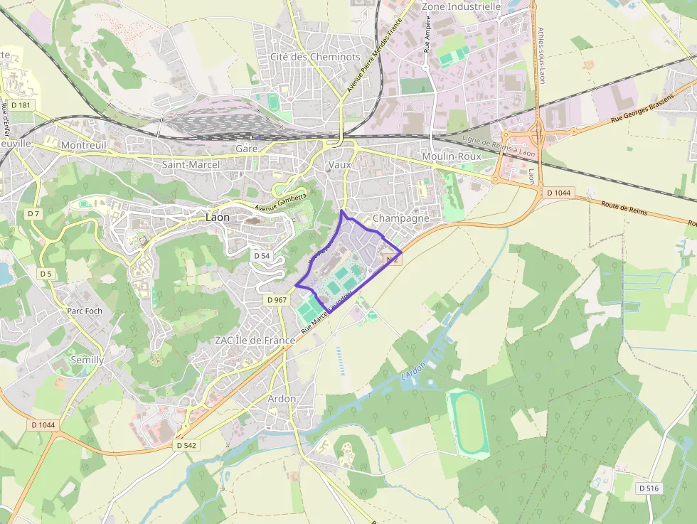 Appartement 62 m² trois pièces à vendre à Laon