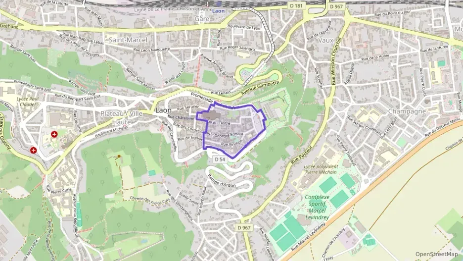 Appartement 41 m² une piece à vendre à Laon