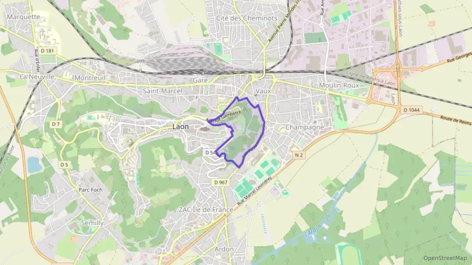 Appartement 71 m² trois pièces à vendre à Laon