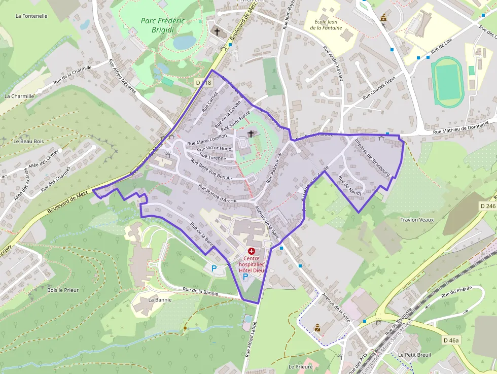 Appartement 74 m² quatre pièces à vendre à Mont-Saint-Martin