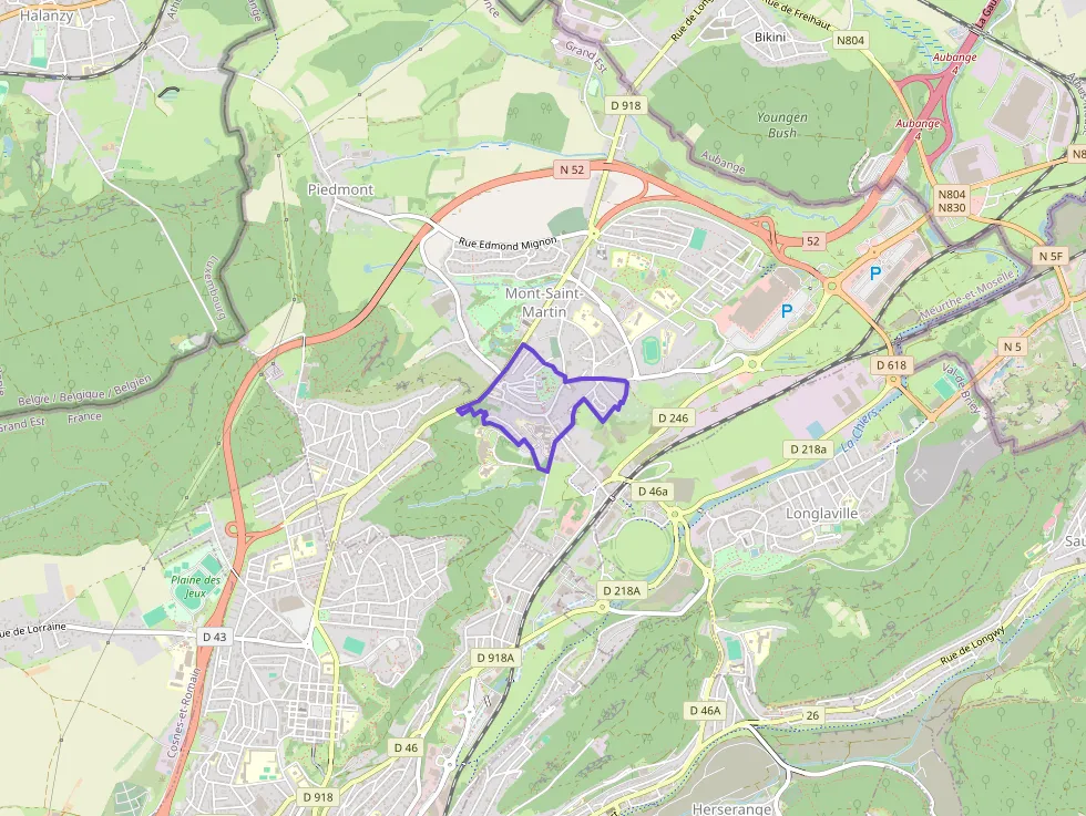 Appartement 74 m² quatre pièces à vendre à Mont-Saint-Martin