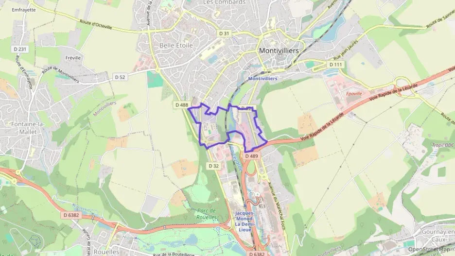 Appartement 40 m² trois pièces à vendre à Montivilliers