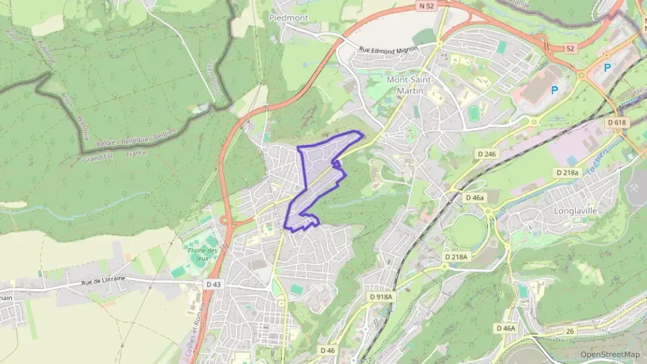 Appartement 61 m² trois pièces à vendre à Mont-Saint-Martin Appartement 61 m² trois pièces à vendre à Mont-Saint-Martin