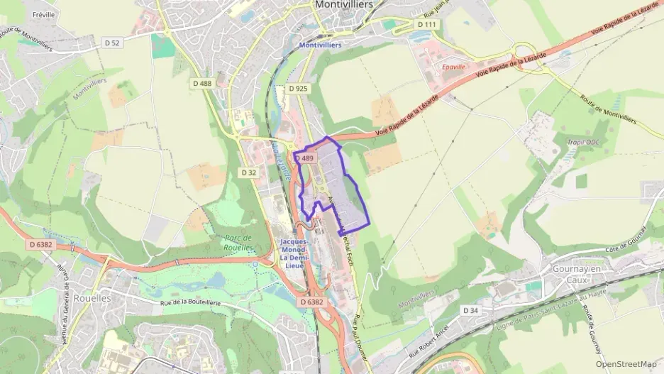 Appartement 57 m² trois pièces à vendre à Montivilliers