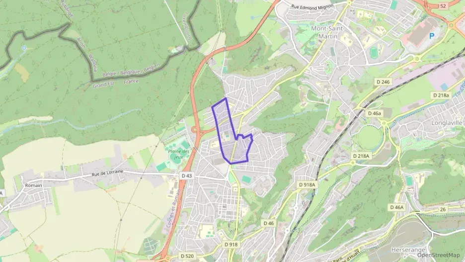 Appartement 78 m² trois pièces à vendre à Longwy