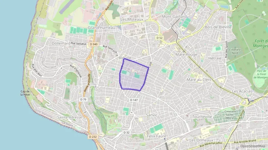 Appartement 40 m² deux pieces à vendre à Le Havre