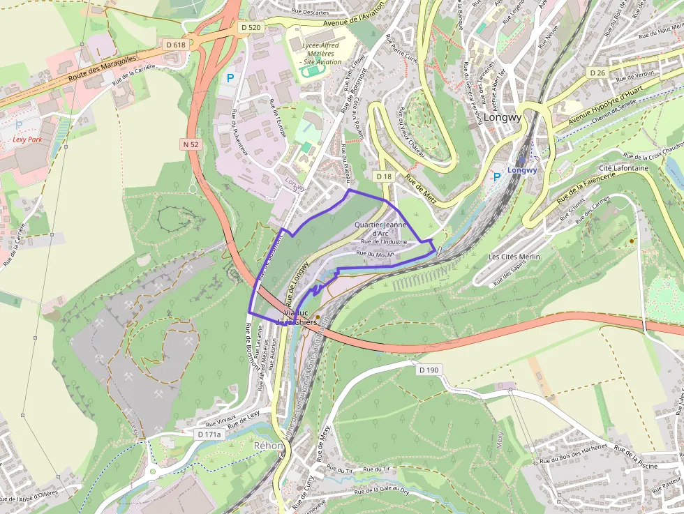 Appartement 72 m² quatre pièces à vendre à Réhon