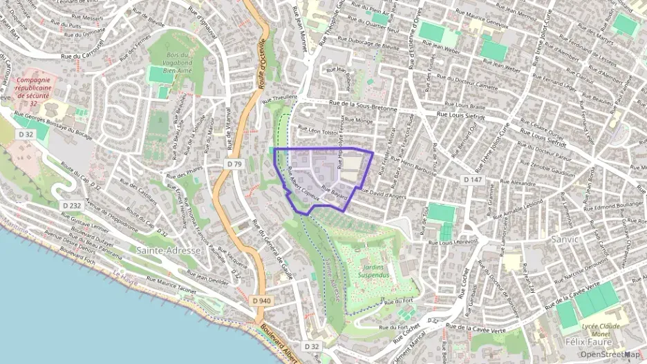 Appartement 86 m² quatre pièces à vendre à Le Havre