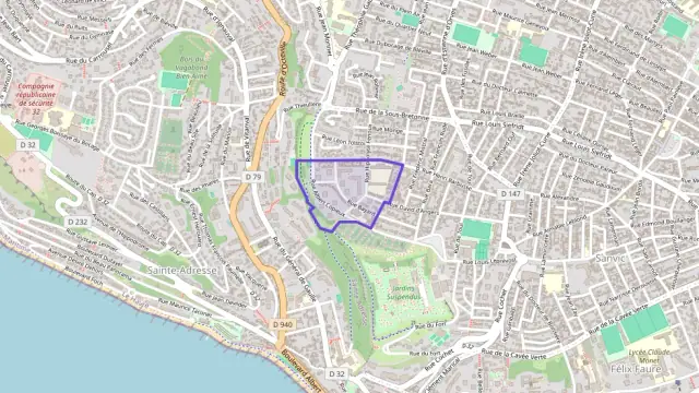 Appartement 86 m² quatre pièces à vendre à Le Havre