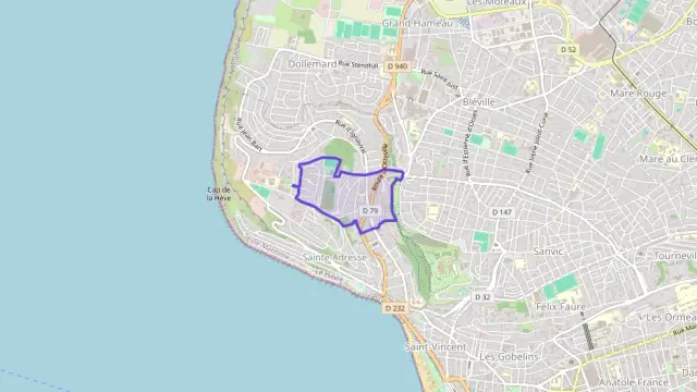 Appartement 97 m² trois pièces à vendre à Sainte-Adresse