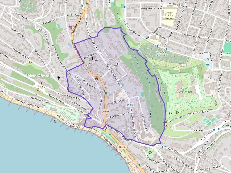 Appartement 40 m² une piece à vendre à Sainte-Adresse