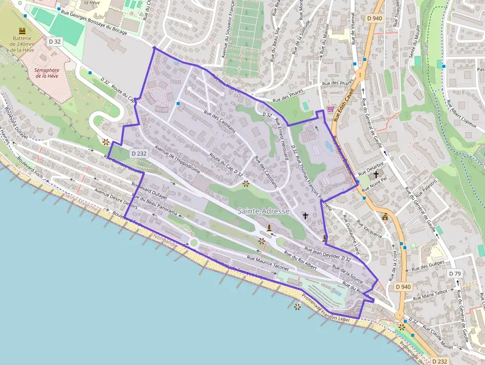 Appartement 122 m² quatre pièces à vendre à Sainte-Adresse