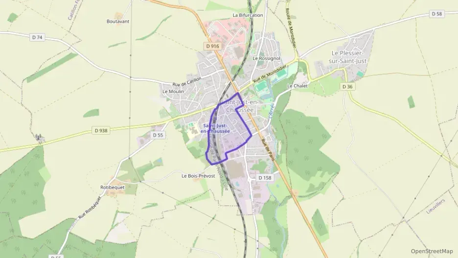 Appartement 44 m² deux pieces à vendre à Saint-Just-en-Chaussée