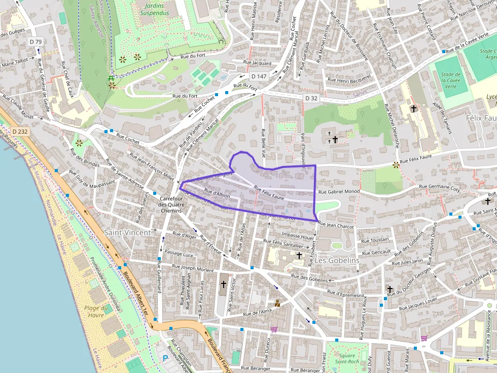 Appartement 78 m² trois pièces à vendre à Le Havre