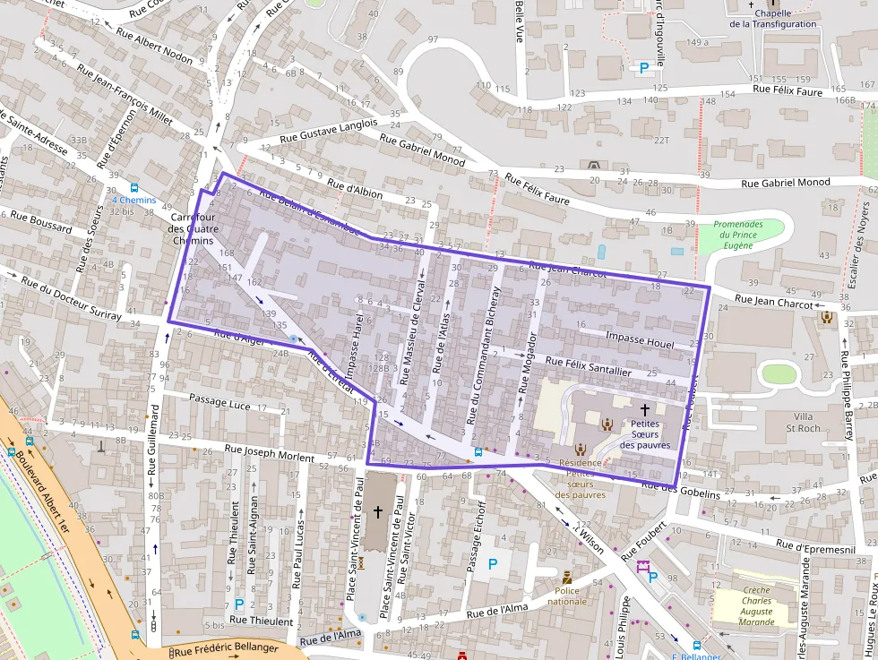 Appartement 60 m² trois pièces à vendre à Le Havre