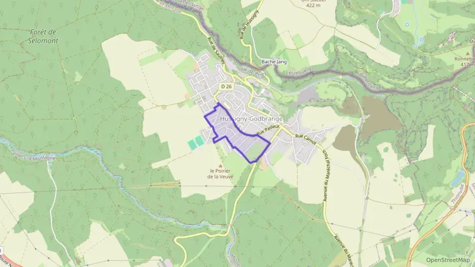 Appartement 72 m² trois pièces à vendre à Hussigny-Godbrange