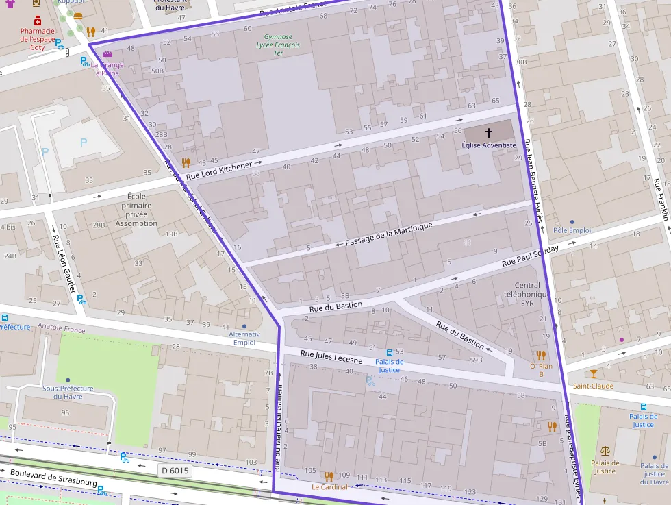 Appartement 44 m² deux pieces à vendre à Le Havre