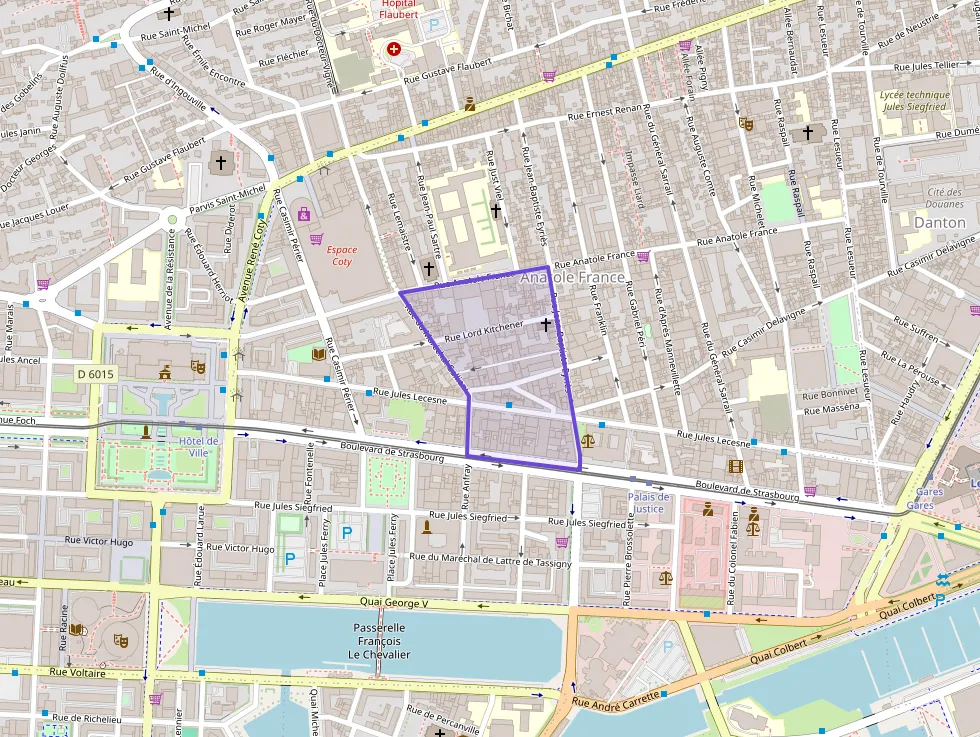 Appartement 44 m² deux pieces à vendre à Le Havre