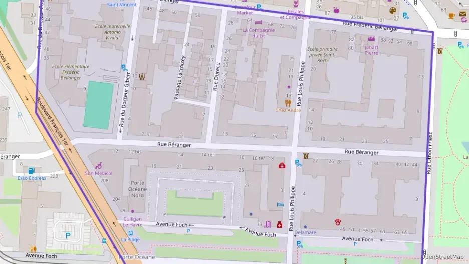 Appartement 80 m² quatre pièces à vendre à Le Havre