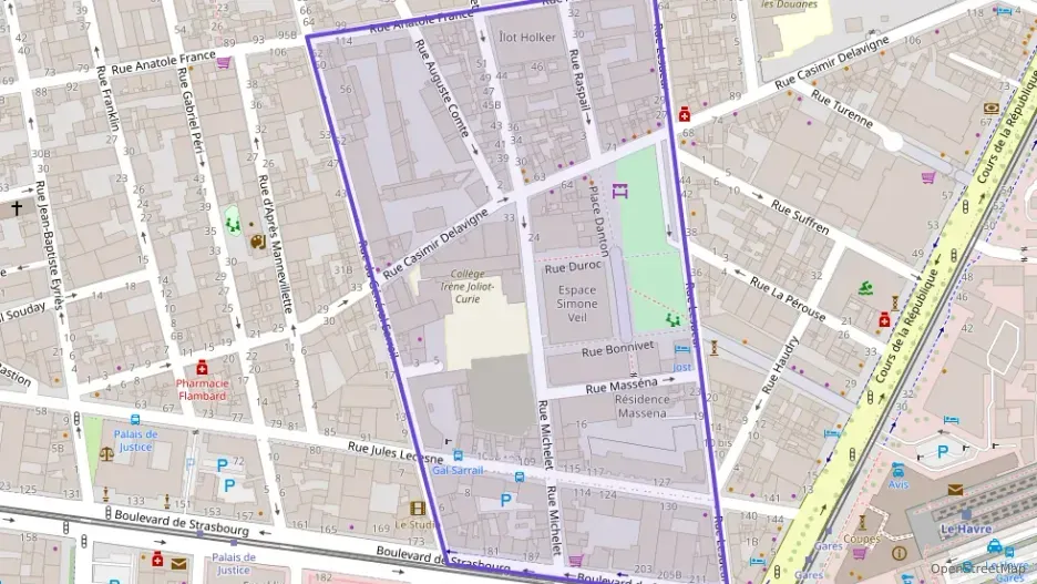 Appartement 86 m² quatre pièces à vendre à Le Havre