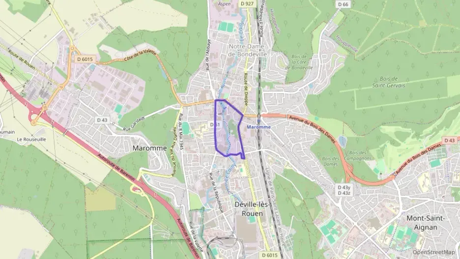 Appartement 51 m² deux pieces à vendre à Maromme Appartement 51 m² deux pieces à vendre à Maromme