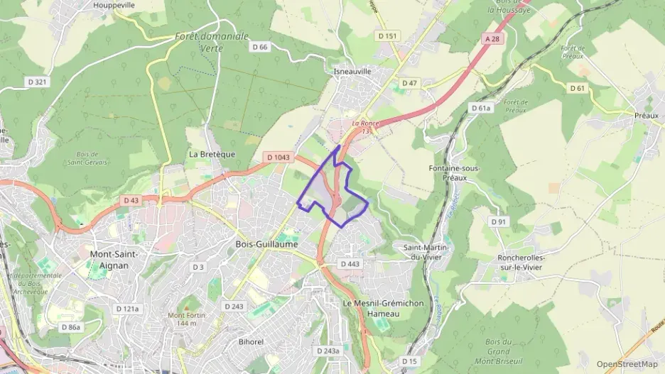 Appartement 63 m² trois pièces à vendre à Bois-Guillaume Appartement 63 m² trois pièces à vendre à Bois-Guillaume