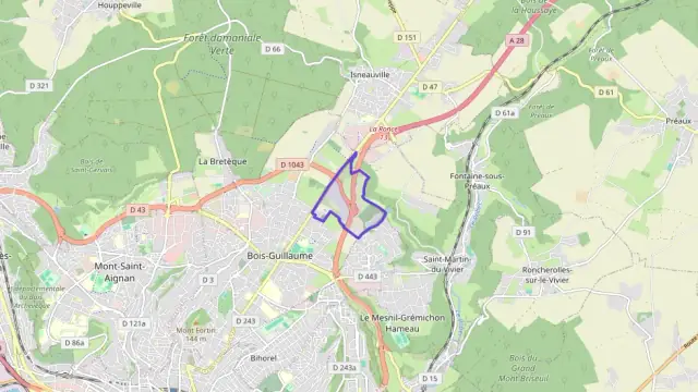 Appartement 63 m² trois pièces à vendre à Bois-Guillaume