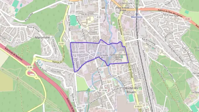 Appartement 70 m² quatre pièces à vendre à Maromme