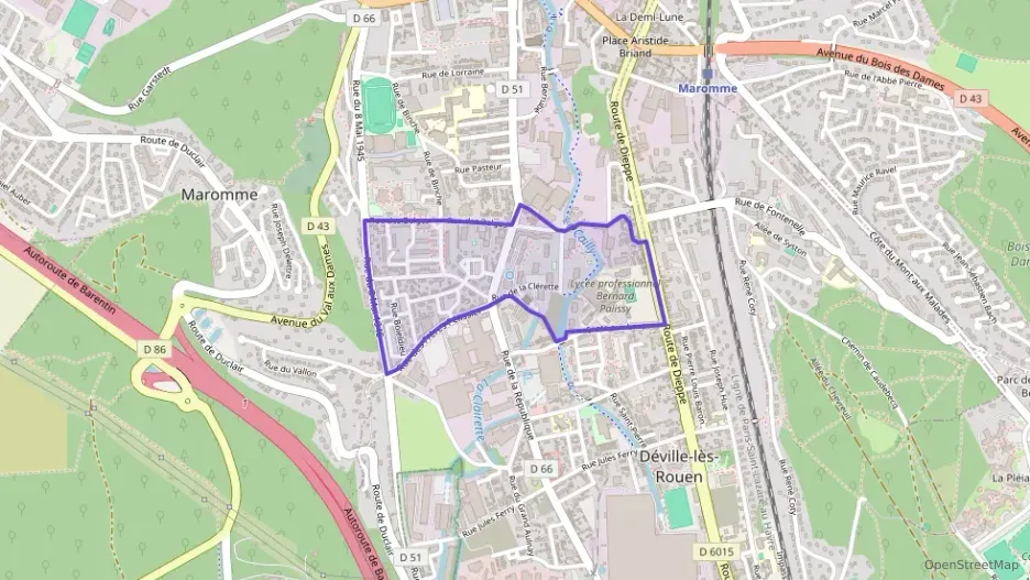 Appartement 75 m² quatre pièces à vendre à Maromme Appartement 75 m² quatre pièces à vendre à Maromme