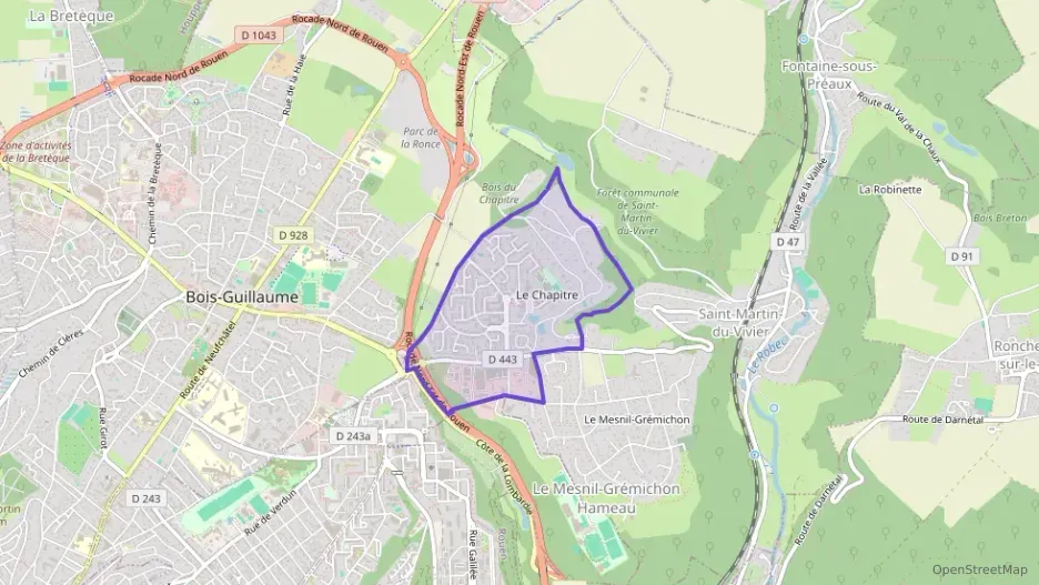 Appartement 91 m² quatre pièces à vendre à Bihorel