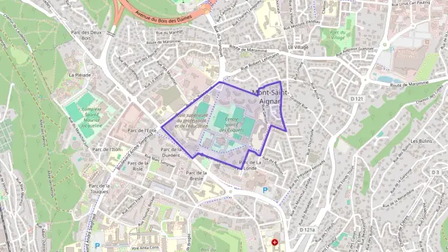 Appartement 52 m² trois pièces à vendre à Mont-Saint-Aignan