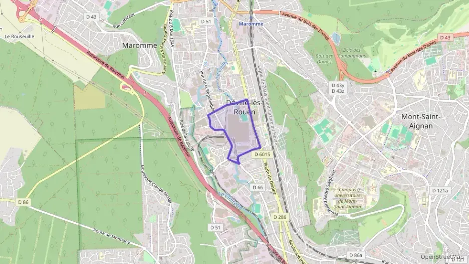 Appartement 86 m² quatre pièces à vendre à Déville-lès-Rouen