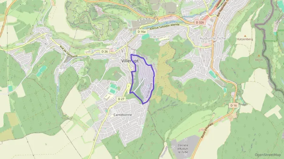 Appartement 59 m² deux pieces à vendre à Villerupt