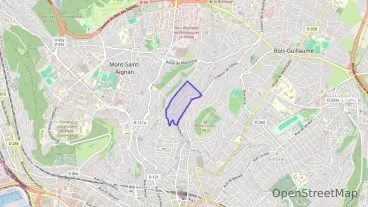 Appartement 50 m² deux pieces à vendre à Mont-Saint-Aignan