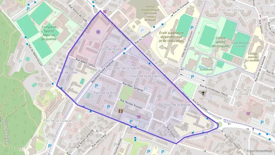 Appartement 67 m² quatre pièces à vendre à Mont-Saint-Aignan Appartement 67 m² quatre pièces à vendre à Mont-Saint-Aignan