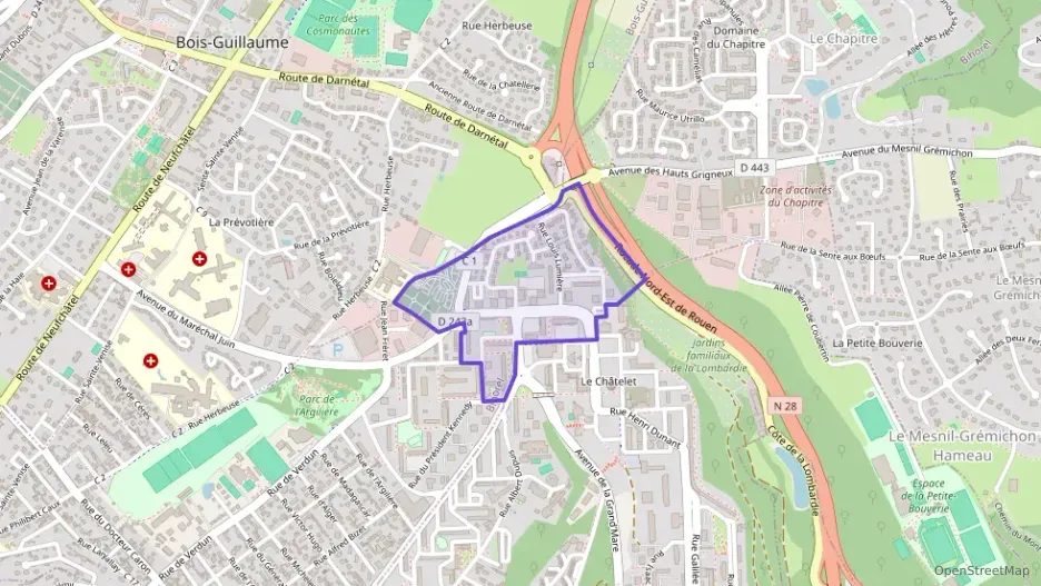 Appartement 80 m² quatre pièces à vendre à Bihorel