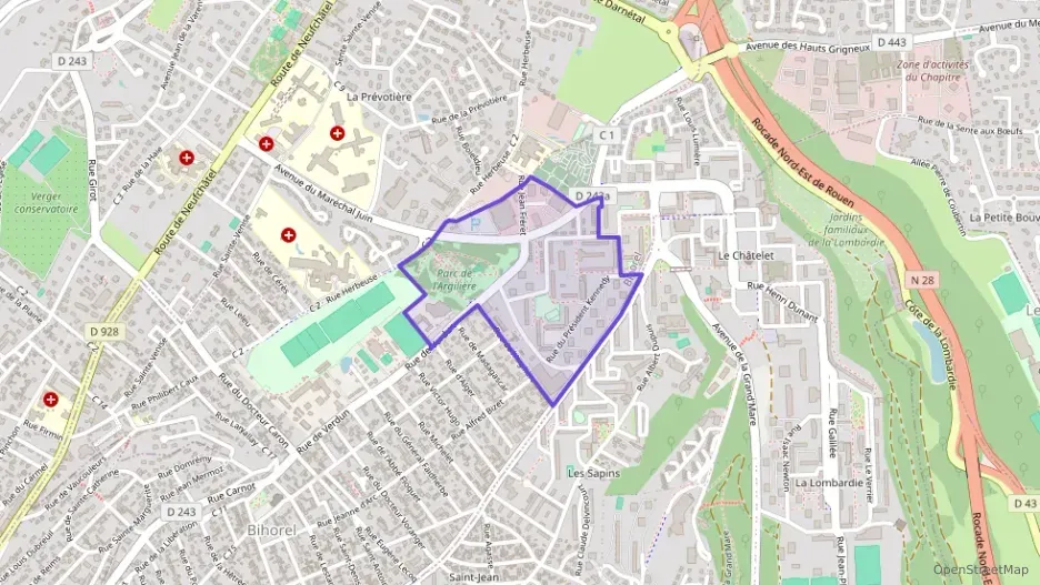 Appartement 52 m² deux pieces à vendre à Bihorel