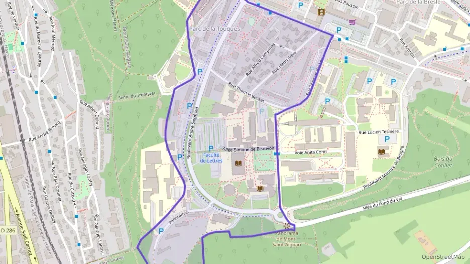 Appartement 30 m² deux pieces à vendre à Mont-Saint-Aignan