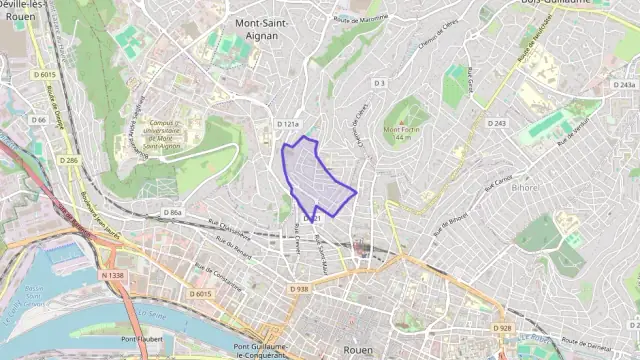 Appartement 76 m² trois pièces à vendre à Mont-Saint-Aignan