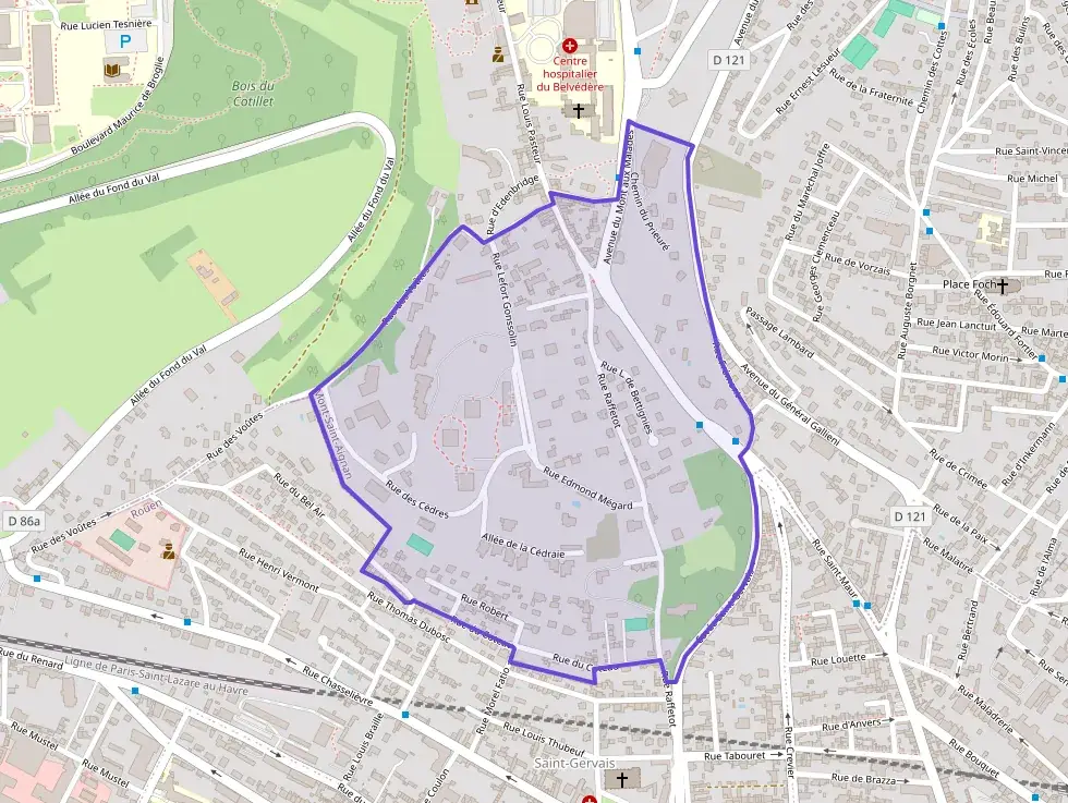 Appartement 82 m² quatre pièces à vendre à Mont-Saint-Aignan