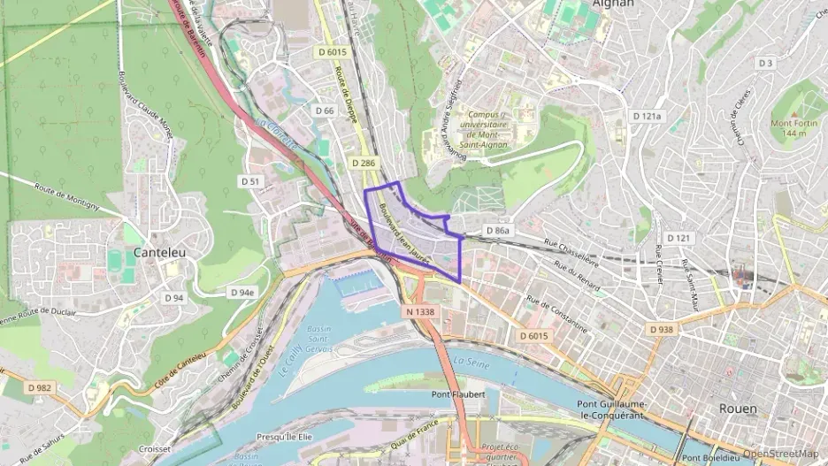 Appartement 55 m² deux pieces à vendre à Rouen Appartement 55 m² deux pieces à vendre à Rouen