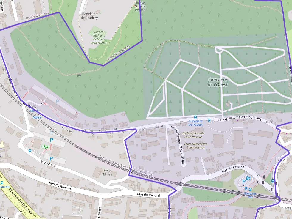 Appartement 70 m² quatre pièces à vendre à Rouen