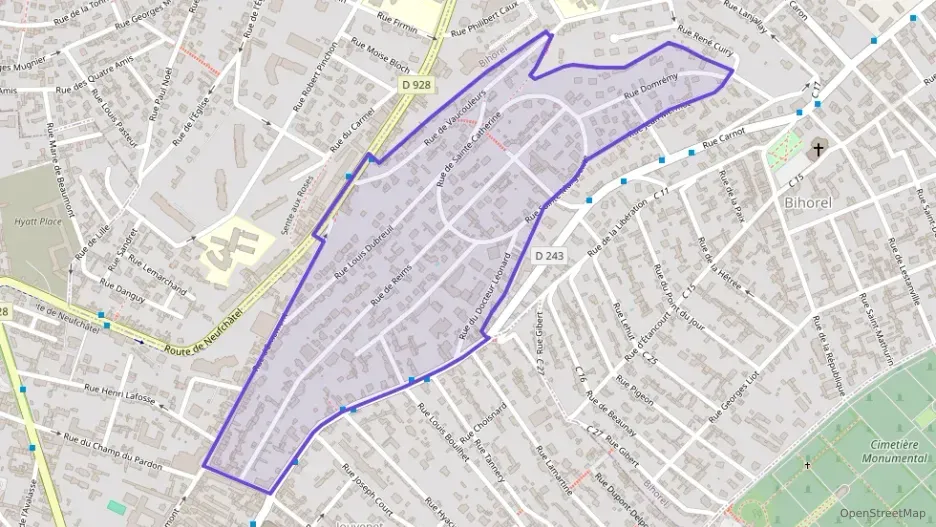 Appartement 66 m² trois pièces à vendre à Rouen