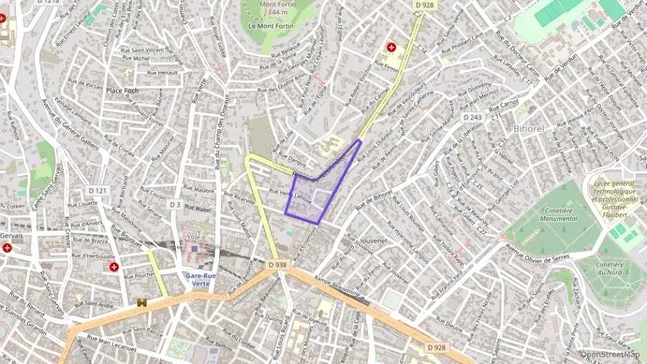 Appartement 35 m² deux pieces à vendre à Rouen